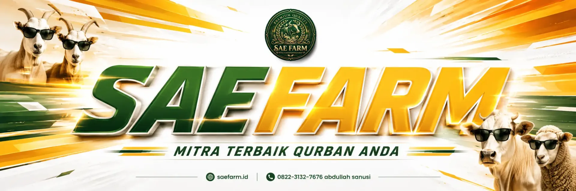 Banner Utama Sae Farm Peternakan Qurban Malang - Slide 1